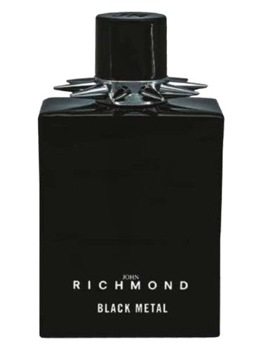 John Richmond Black Metal fragrance bottle