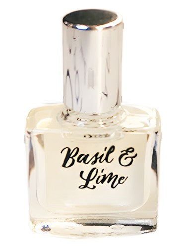 Serenity + Scott Basil & Lime fragrance bottle