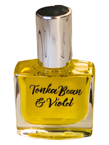 Serenity + Scott Tonka Bean & Violet fragrance bottle