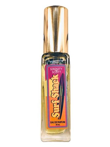 Serenity + Scott Surf Shack fragrance bottle