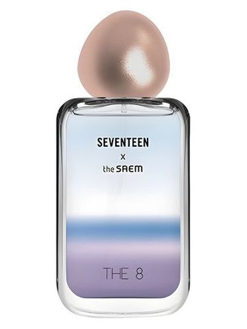 The SAEM Seventeen X The 8 fragrance bottle