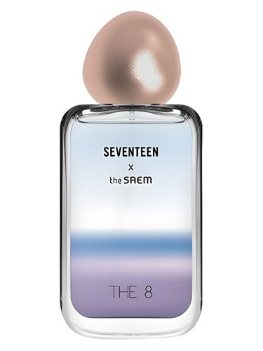 The SAEM Seventeen X The 8 fragrance bottle