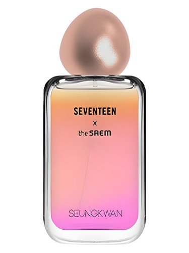 The SAEM Seventeen X Seungkwan fragrance bottle