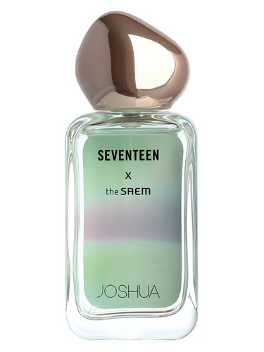 The SAEM Seventeen X Joshua fragrance bottle