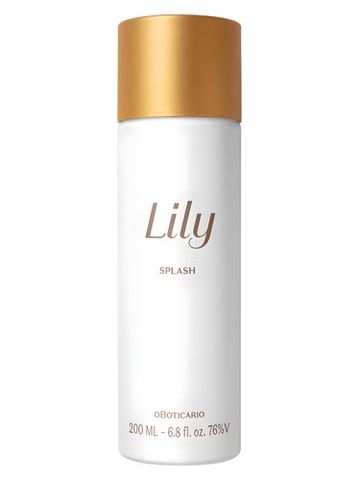 O Boticario Lily Splash fragrance bottle