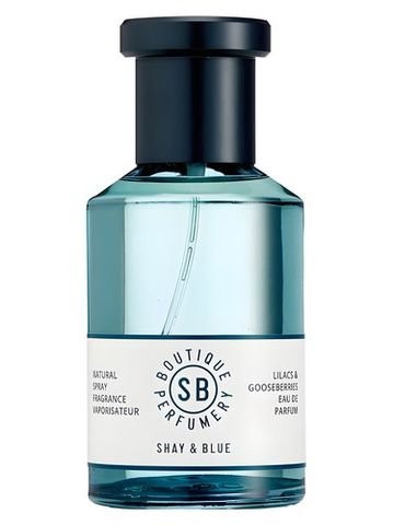 Shay Blue London Lilacs & Gooseberries fragrance bottle