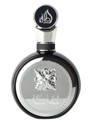 Lattafa Perfumes Fakhar Black fragrance bottle