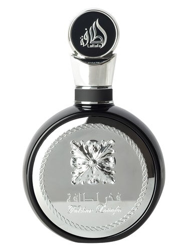 Lattafa Perfumes Fakhar Black fragrance bottle
