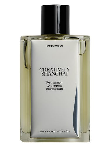 Zara Creatively Shanghai fragrance bottle