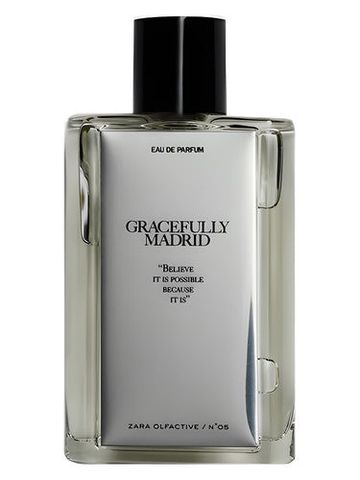 Zara Gracefully Madrid fragrance bottle