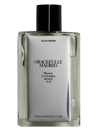 Zara Gracefully Madrid fragrance bottle