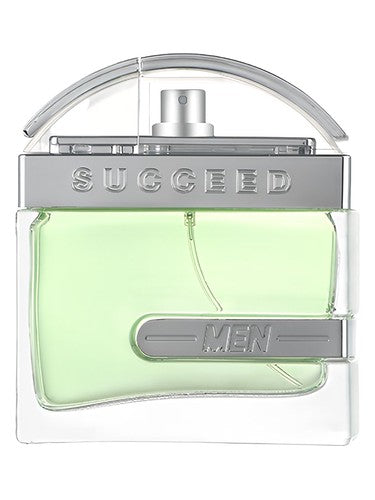 Lonkoom Parfum Succeed Green Men fragrance bottle