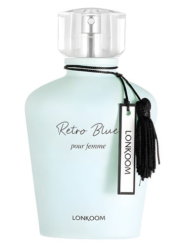 Lonkoom Parfum Retro Blue fragrance bottle
