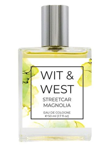 Wit & West Streetcar Magnolia fragrance bottle