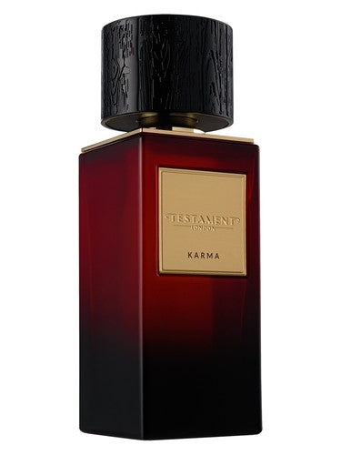 Testament London Karma fragrance bottle