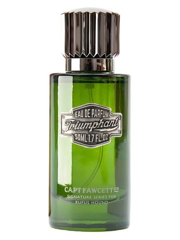 Captain Fawcett's Rufus Hound's Triumphant fragrance bottle