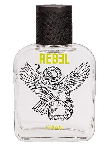 Ciclo Cosmeticos I’MAN Rebel fragrance bottle