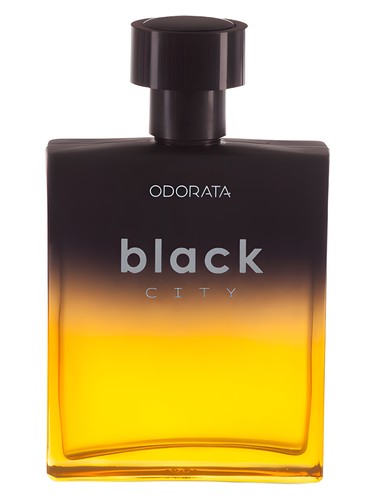 Odorata Black City fragrance bottle