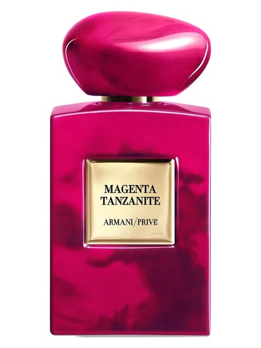 Giorgio Armani Magenta Tanzanite fragrance bottle