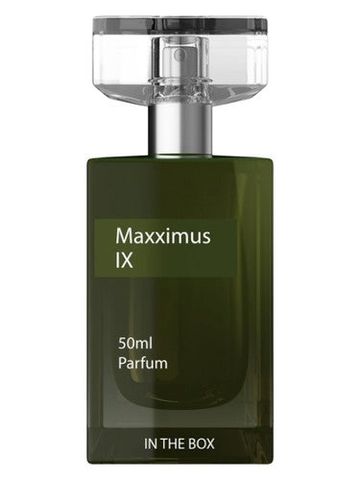 In The Box Maxximus IX fragrance bottle