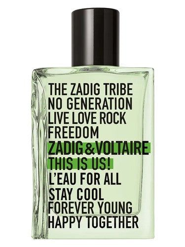 Zadig Voltaire This is Us! L'Eau for All fragrance bottle