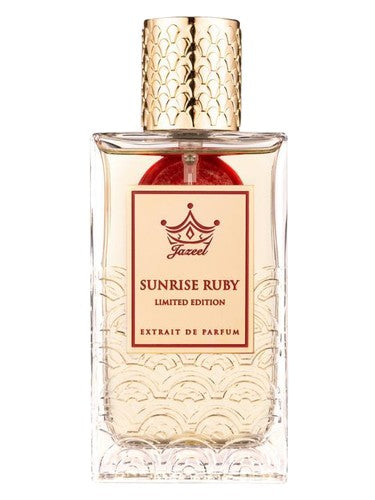 Jazeel Sunrise Ruby fragrance bottle