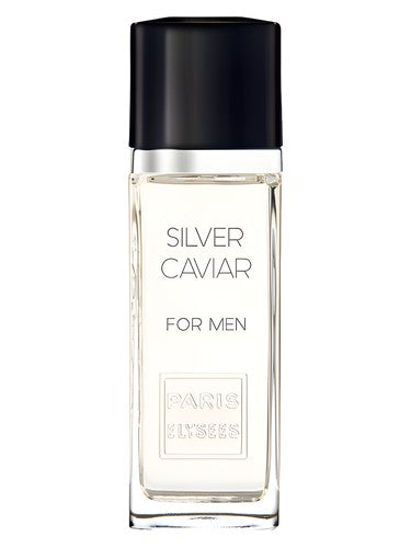 Paris Elysees Silver Caviar fragrance bottle
