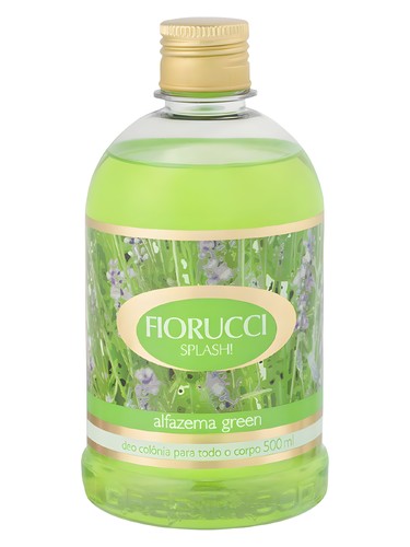 Fiorucci Splash Alfazema Green fragrance bottle