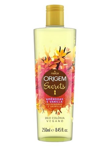 Nazca Origem Secrets Amêndoas e Vanilla fragrance bottle