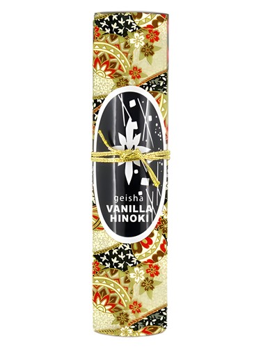 Aroma M Geisha Vanilla Hinoki Roll-on Perfume Oil fragrance bottle