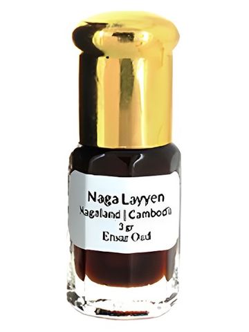 Ensar Oud Naga Layyen Organic Oud fragrance bottle