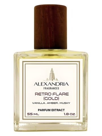 Alexandria Fragrances Retro Flare (Gold) fragrance bottle
