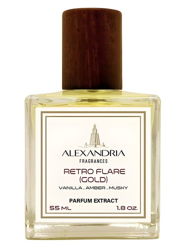 Alexandria Fragrances Retro Flare (Gold) fragrance bottle