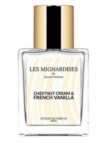 Jousset Parfums Chestnut Cream & French Vanilla fragrance bottle