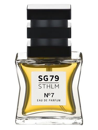 SG79 STHLM Nº 7 fragrance bottle