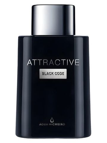 Água de Cheiro Attractive Black Code fragrance bottle