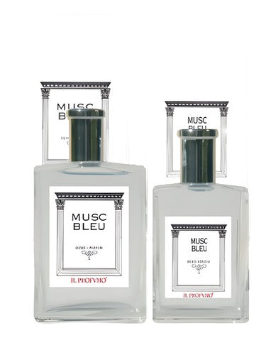 Il Profvmo Osmo Scents Musc Bleu fragrance bottle