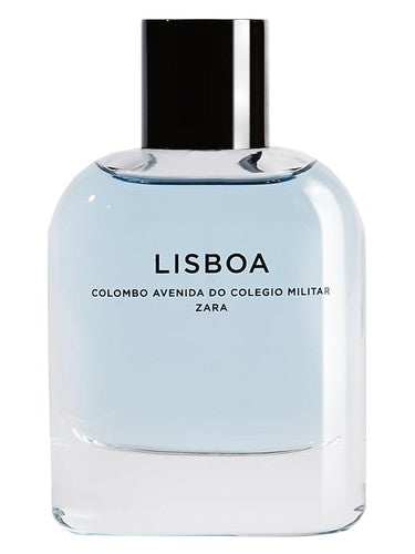 Zara Lisboa Colombo Avenida do Colegio Militar 2022 fragrance bottle