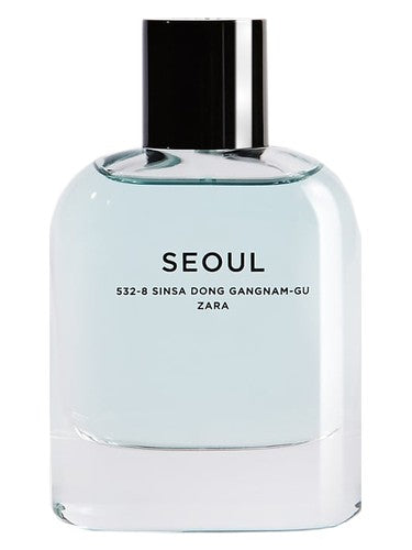 Zara Seoul 532-8 Sinsa Dong Gangnam - Gu fragrance bottle
