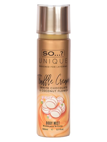 So Truffle Cream White Chocolate & Coconut Flower fragrance bottle