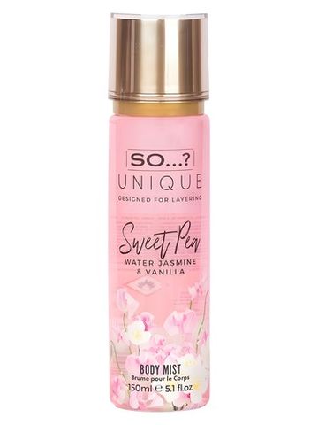 So Sweet Pea Water Jasmine & Vanilla fragrance bottle