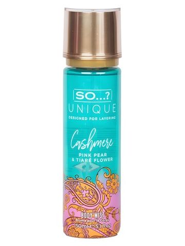So Cashmere Pink Pear & Tiaré Flower fragrance bottle