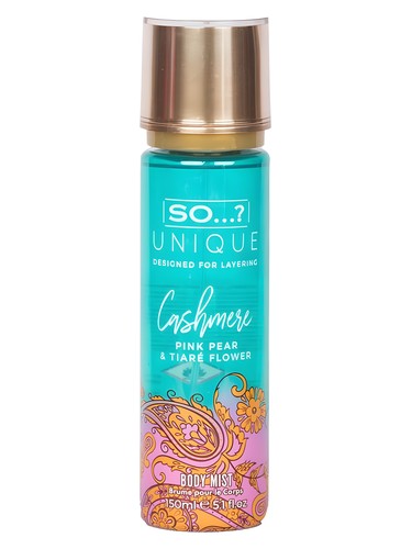 So Cashmere Pink Pear & Tiaré Flower fragrance bottle