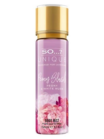 So Peony Blush Peony & White Musk fragrance bottle