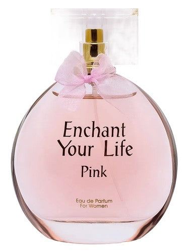 Page Parfums Enchant Your Life Pink fragrance bottle
