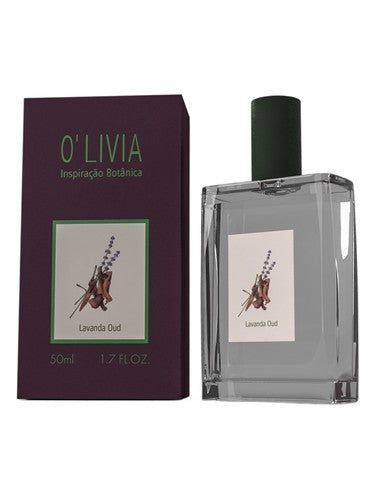 O'Livia Inspiração Botânica Lavanda Oud fragrance bottle