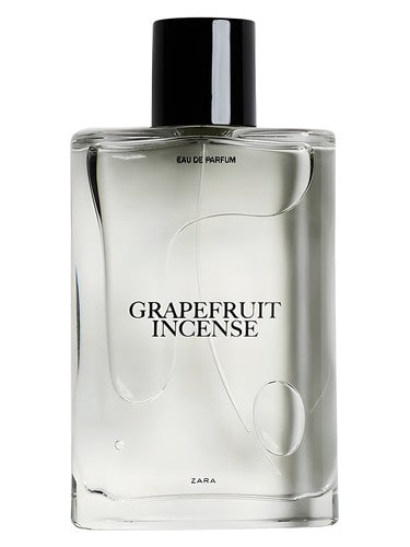 Zara Grapefruit Incense fragrance bottle