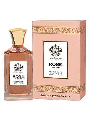 Rose Simonse Rose fragrance bottle