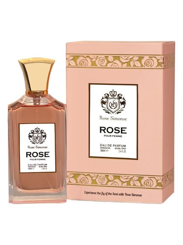 Rose Simonse Rose fragrance bottle