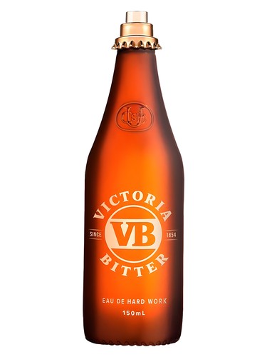 Victoria Bitter Thirst Eau de Hard Work fragrance bottle